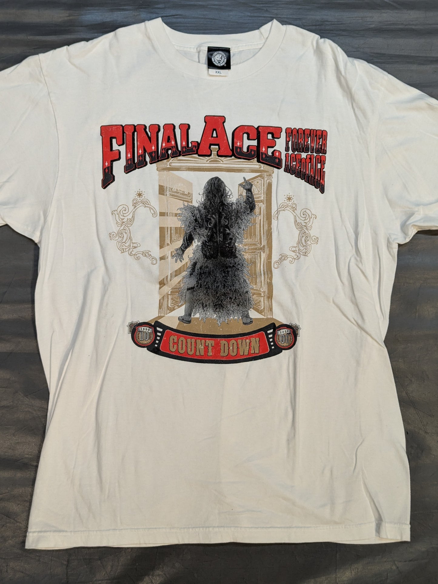 Hiroshi Tanahashi  "FINAL ACE COUNTDOWN" T-shirt