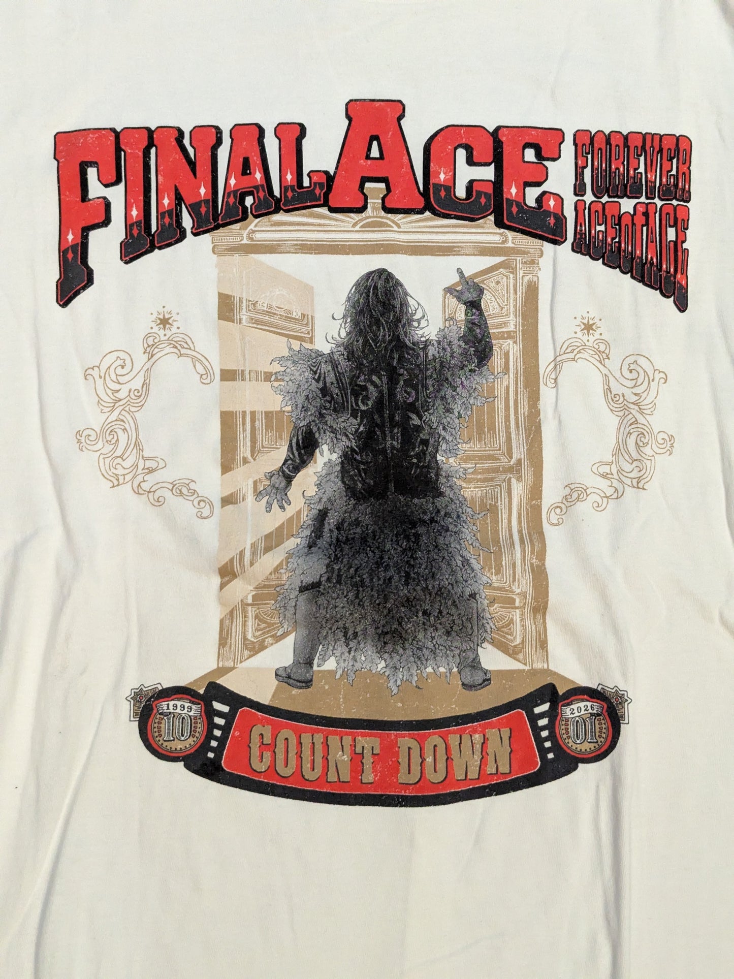 Hiroshi Tanahashi  "FINAL ACE COUNTDOWN" T-shirt