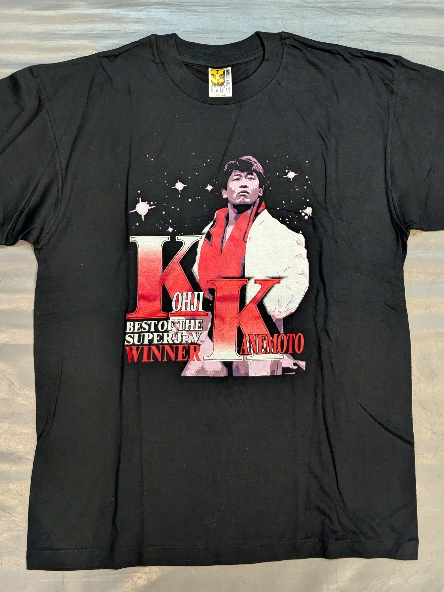 金本浩二「BEST OF THE SUPER Jr.Ⅴ WINNER」ピクチャーTシャツ