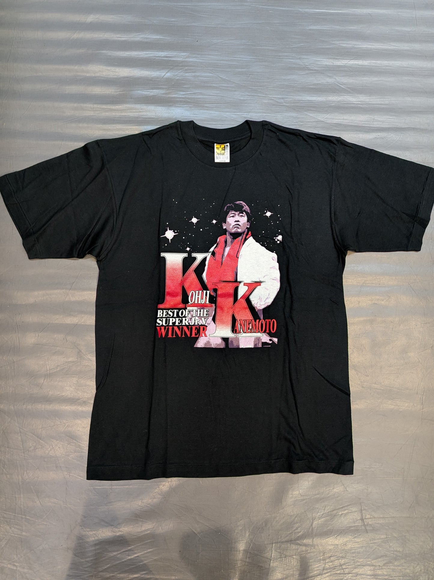 金本浩二「BEST OF THE SUPER Jr.Ⅴ WINNER」ピクチャーTシャツ
