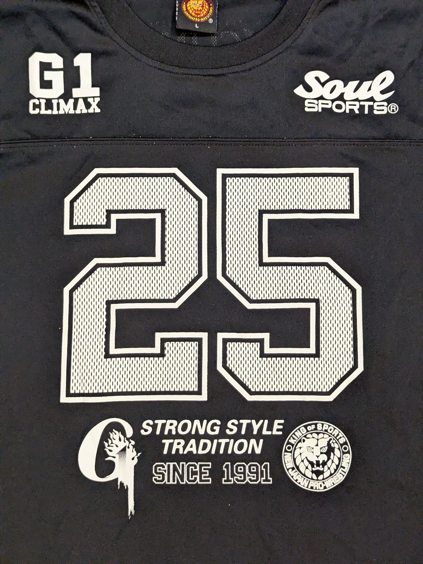 G1 CLIMAX 25 Tournament Commemorative SOUL SPORT Dry T-Shirt