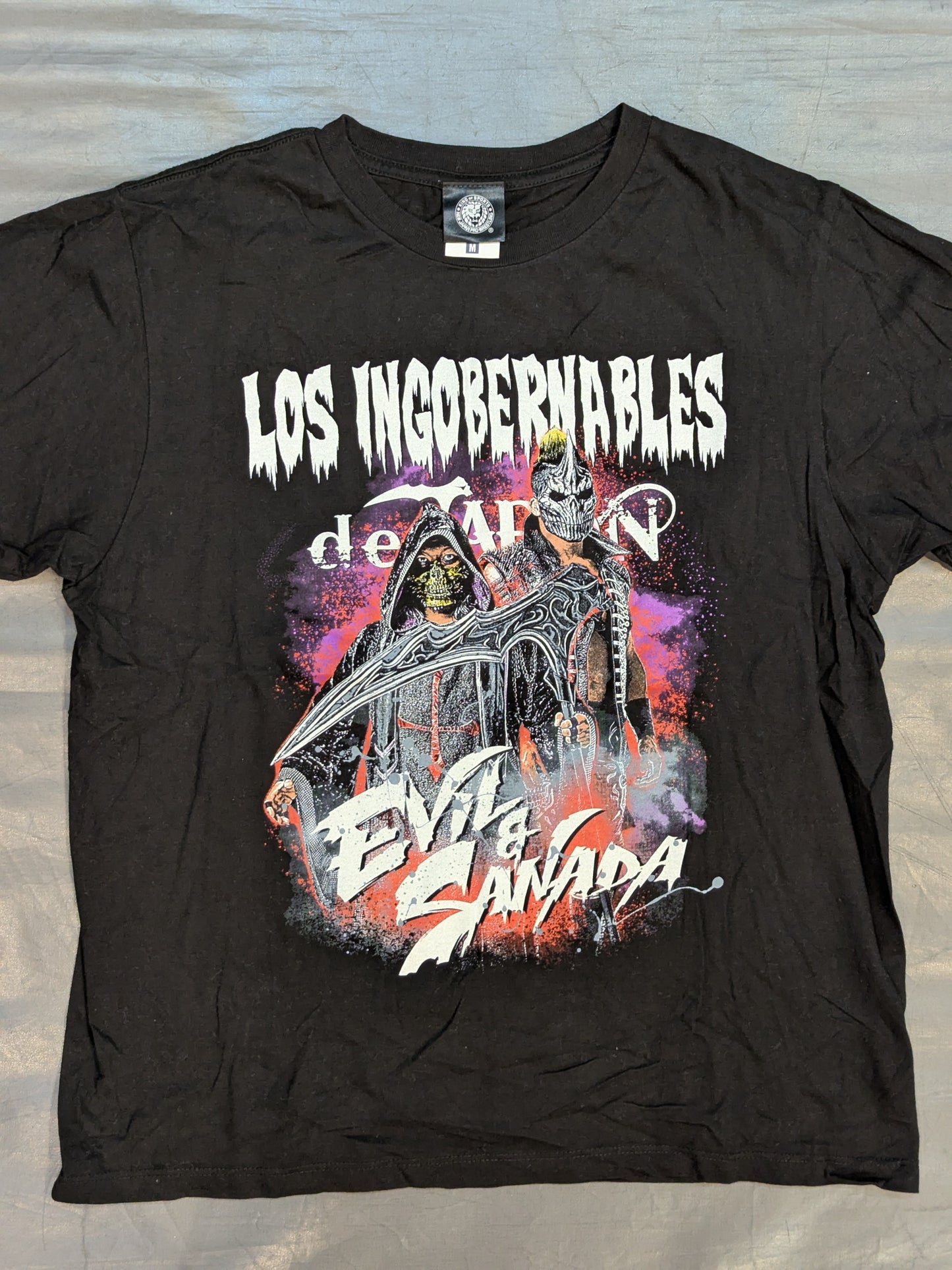 EVIL＆SANADA ピクチャーTシャツ