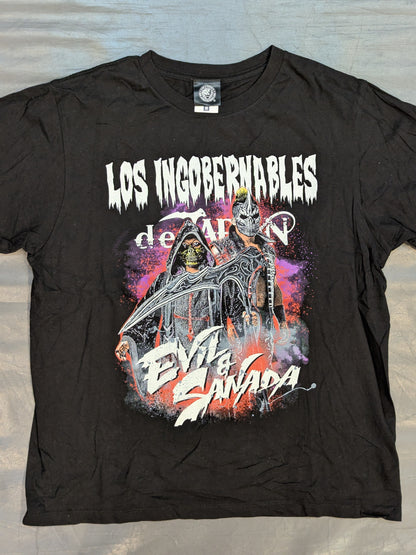 EVIL＆SANADA ピクチャーTシャツ