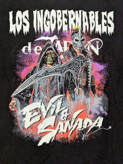 EVIL＆SANADA ピクチャーTシャツ