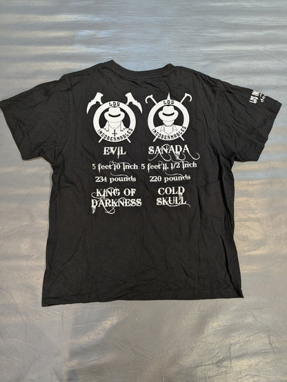 EVIL＆SANADA ピクチャーTシャツ