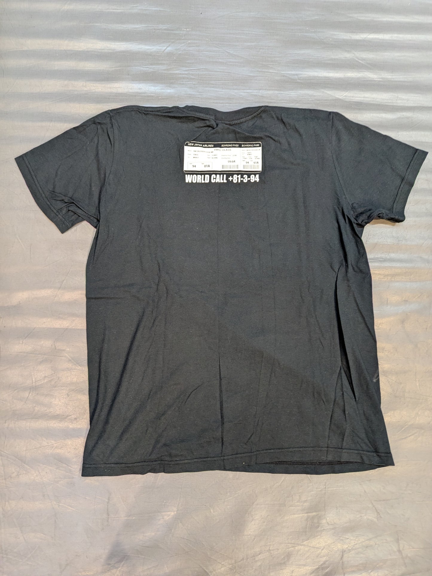 【hand signed autograph】 KUSHIDA "HOVER BOARD LOCK" T-shirt