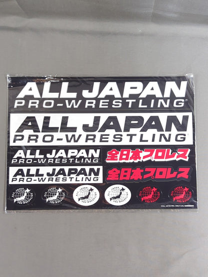 全日本プロレス ステッカーシート