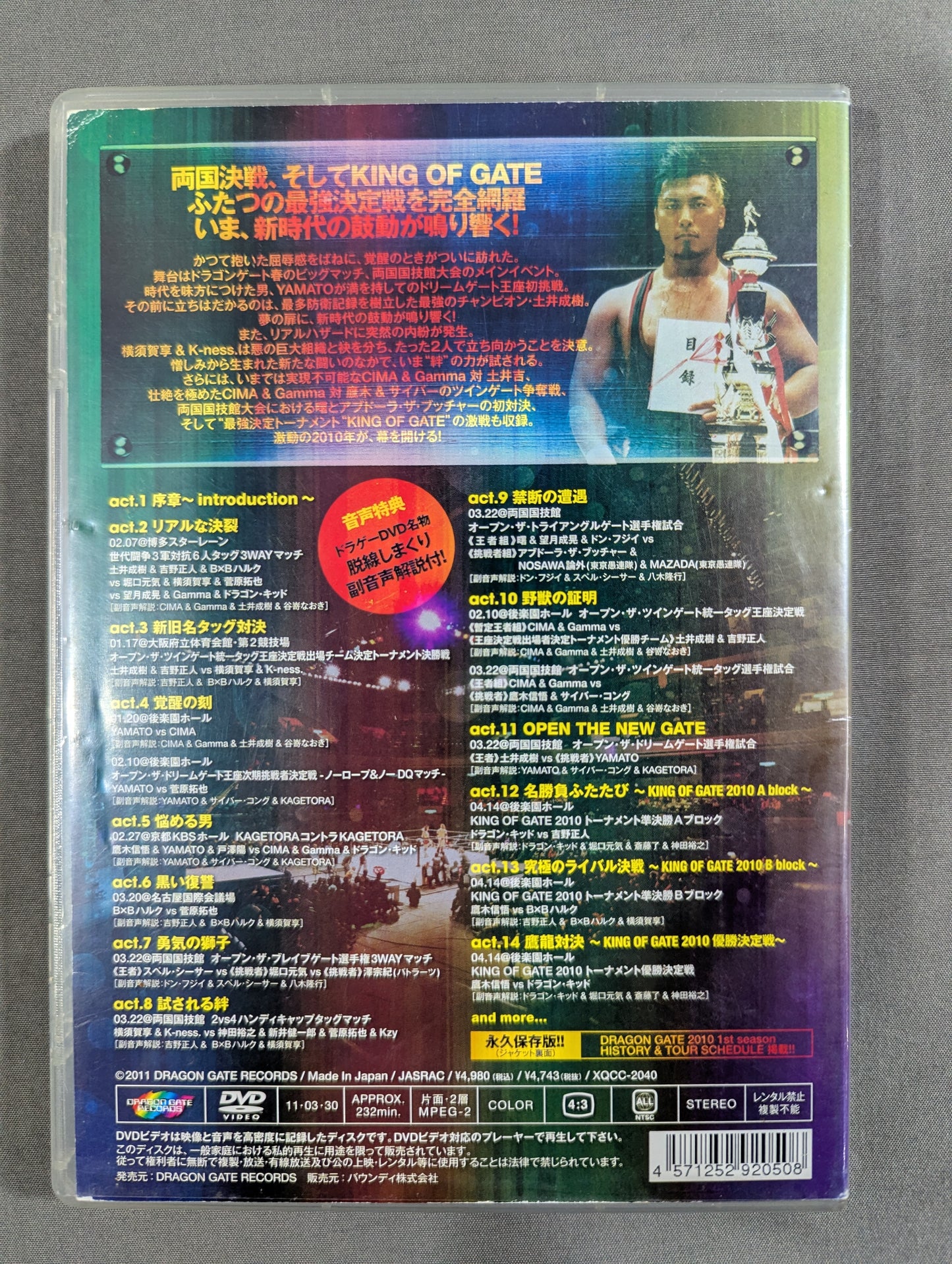 DRAGON GATE 2010 1st season