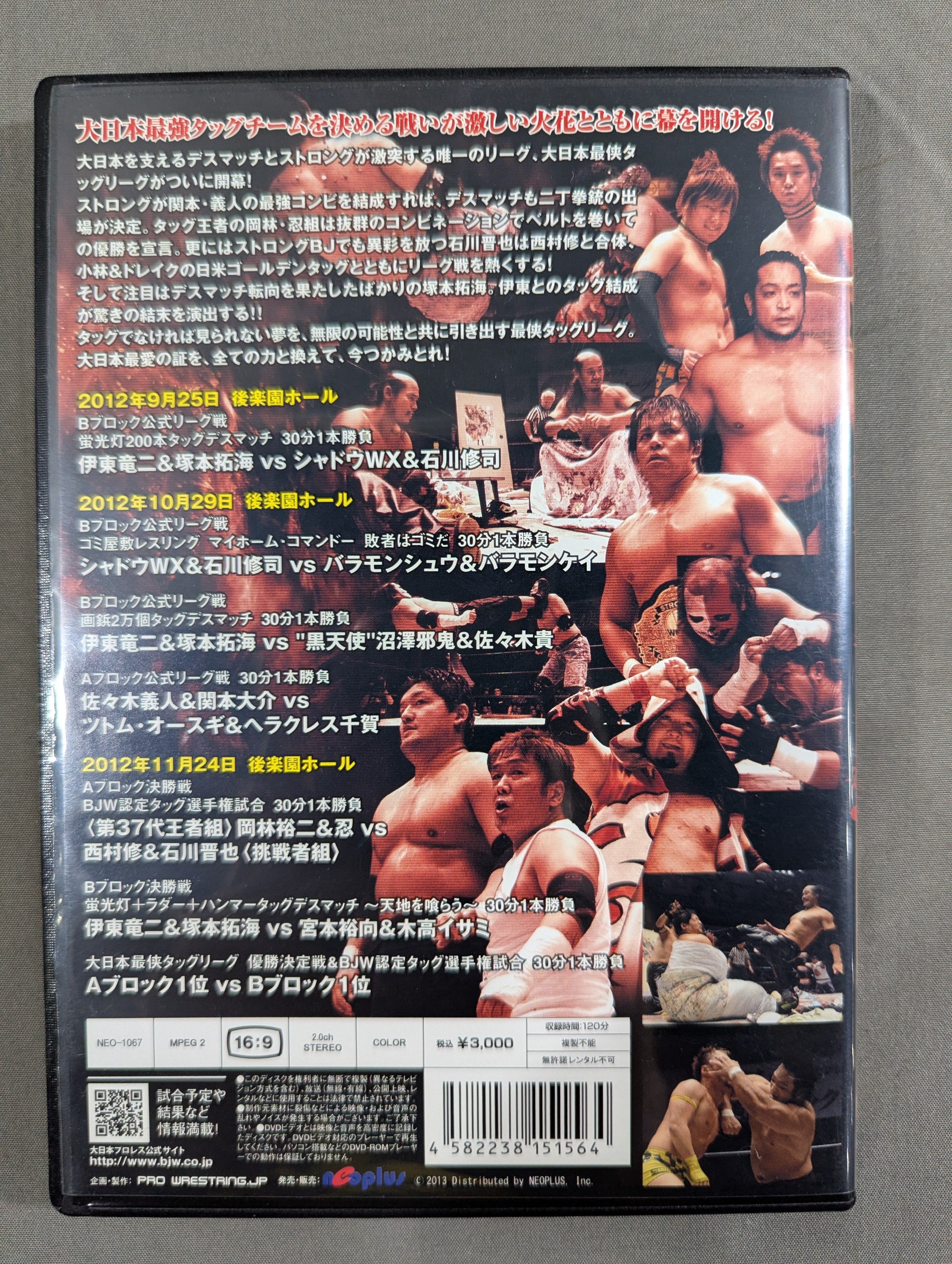 大日本プロレス超激闘スペシャル 超激大戦TAG – 闘道館