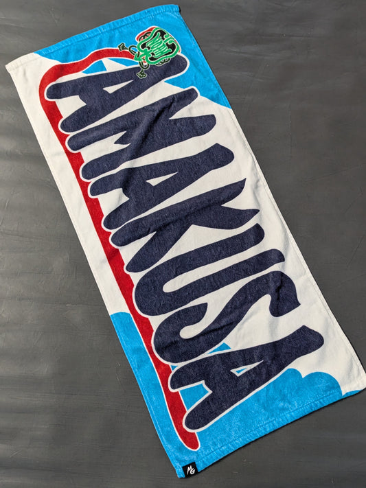 AMAKUSA Banner Wind Support Towel (MONSTERS GRAPHICS Production)