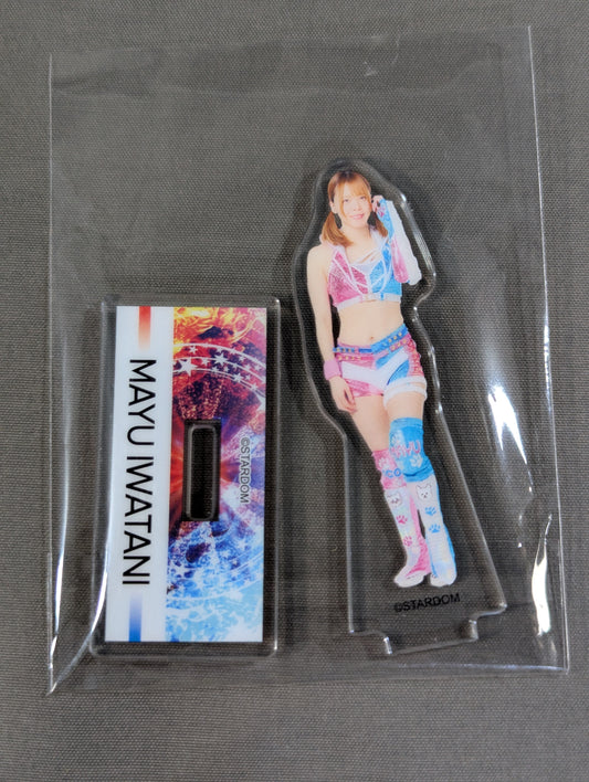 Mayu Iwatani Mini Acrylic Stand (2) WORLD WONDER RING STARDOM Lottery (2025)