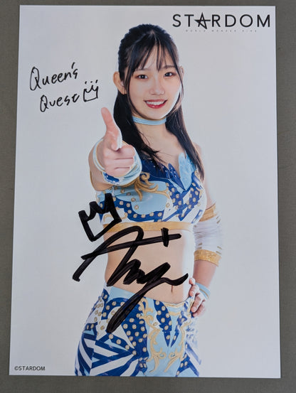 Miyu Amasaki  hand signed autograph  Starda Mu Pro-Photo (M-2)