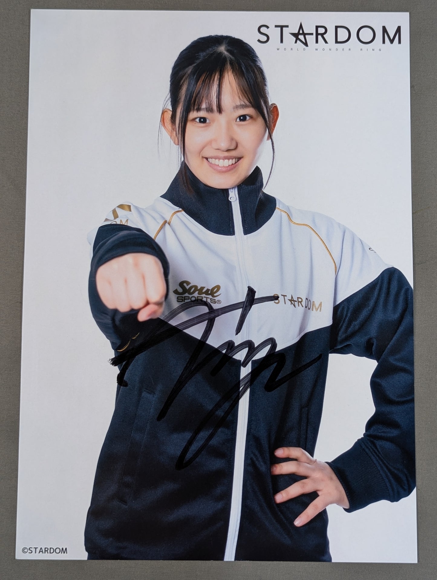 Miyu Amasaki  hand signed autograph  Starda Mu Pro-Photo (M-3)