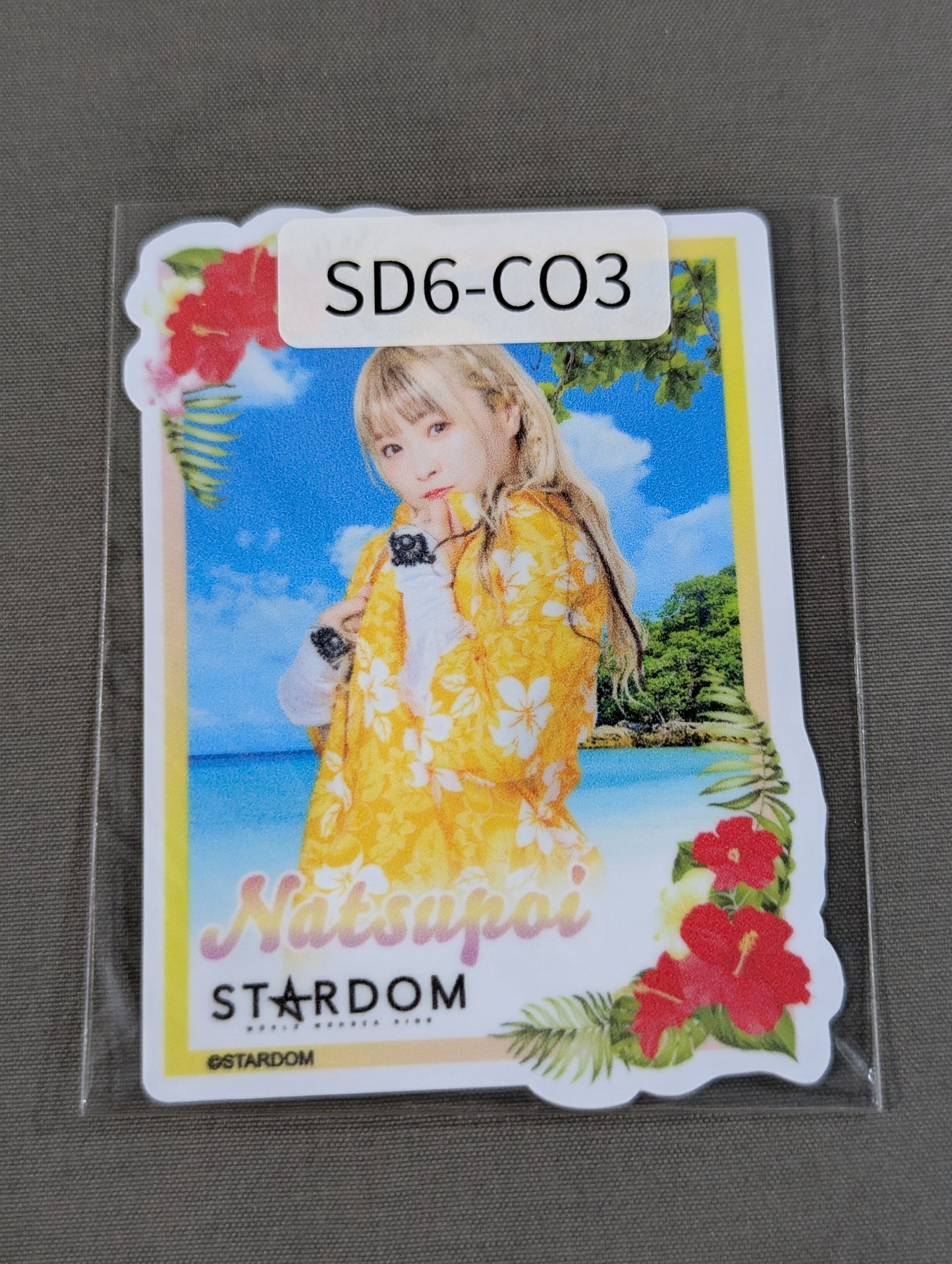 なつぽい ステッカー(STARDOM×ウェブポン)