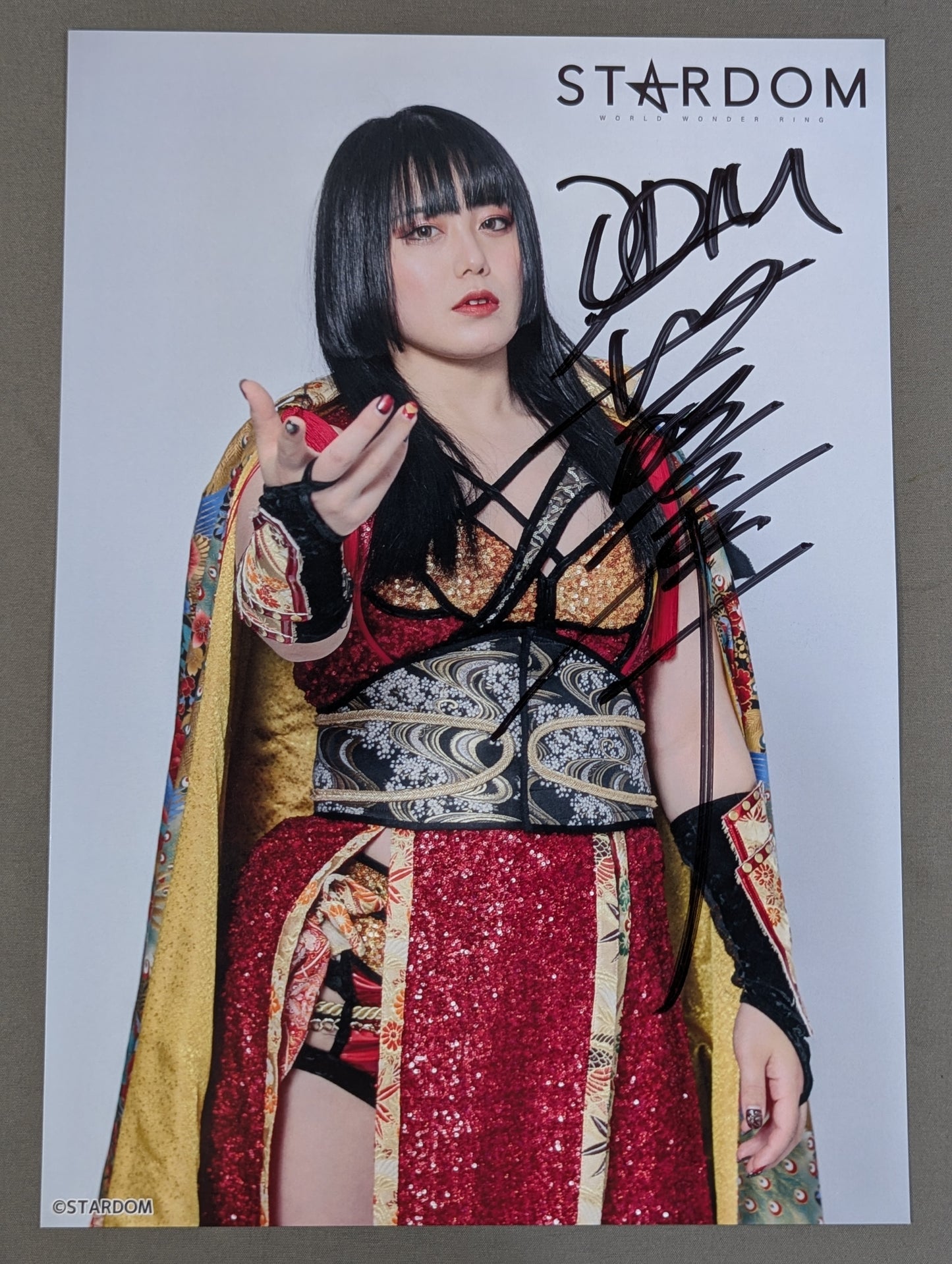 Maika  hand signed autograph  Starda Mu Pro-Photo (V-1)