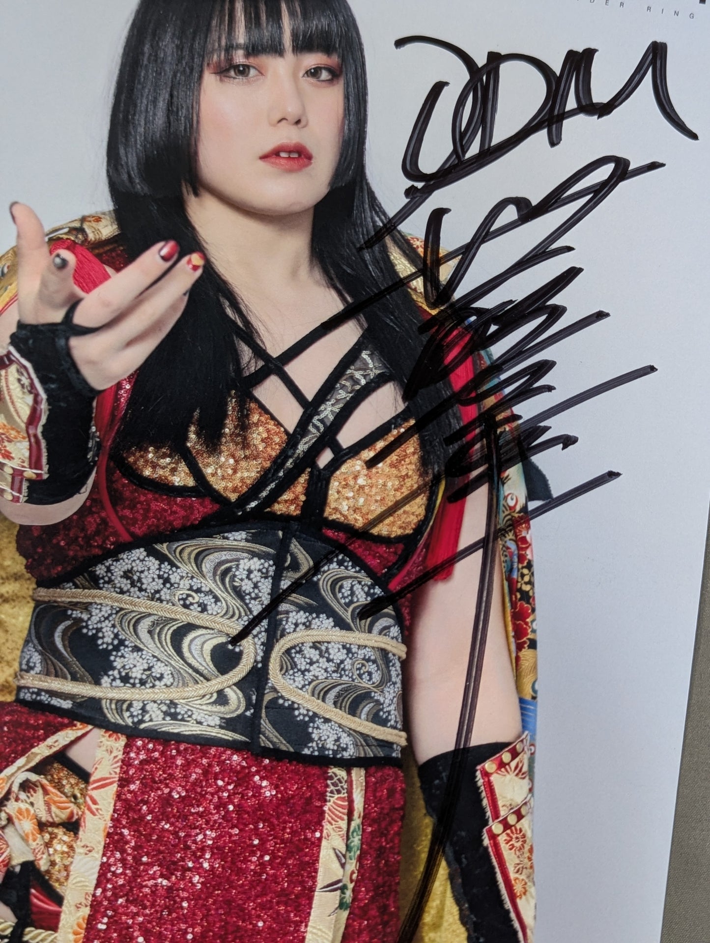 Maika  hand signed autograph  Starda Mu Pro-Photo (V-1)