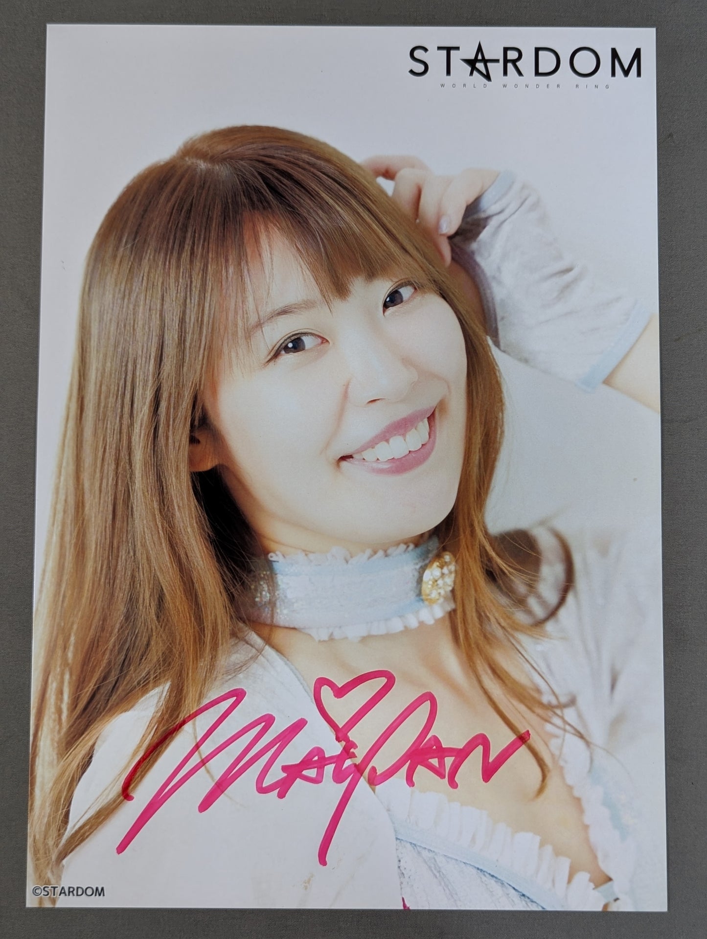 MAI SAKURAI  hand signed autograph  Starda Mu Pro-Photo (D-2)