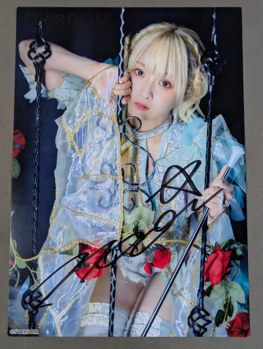 なつぽい 直筆サイン入り スターダムポートレート(T-2)