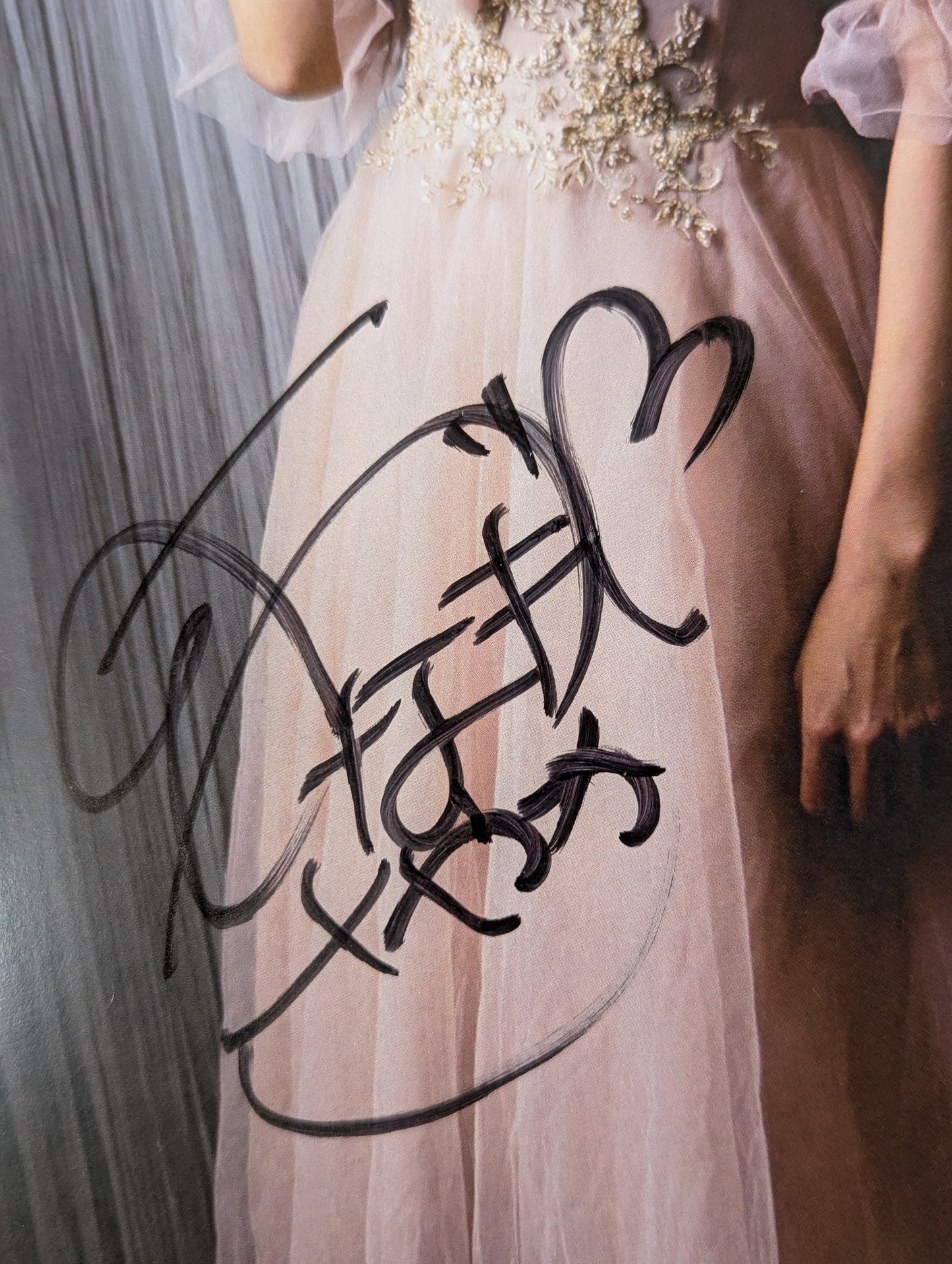 UNAGI SAYAKA  hand signed autograph  Starda Mu Pro-Photo (R-2)