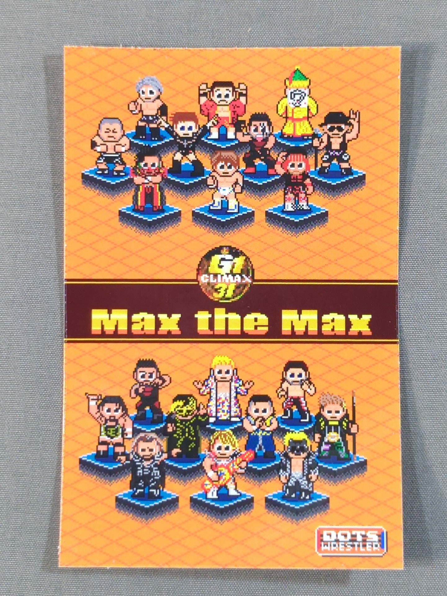 G1 CLIMAX31「Max the Max」ステッカー