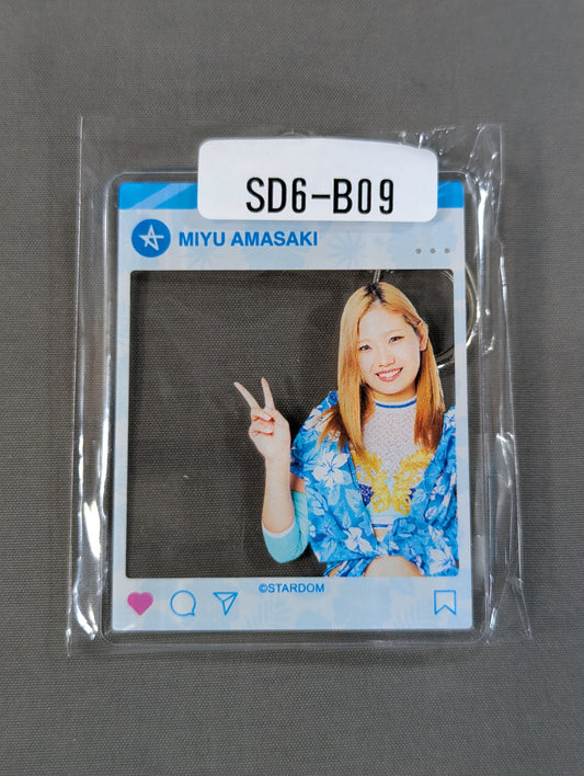 Miyu Amasaki  Acrylic Keychain (STARDOM× Webpon)