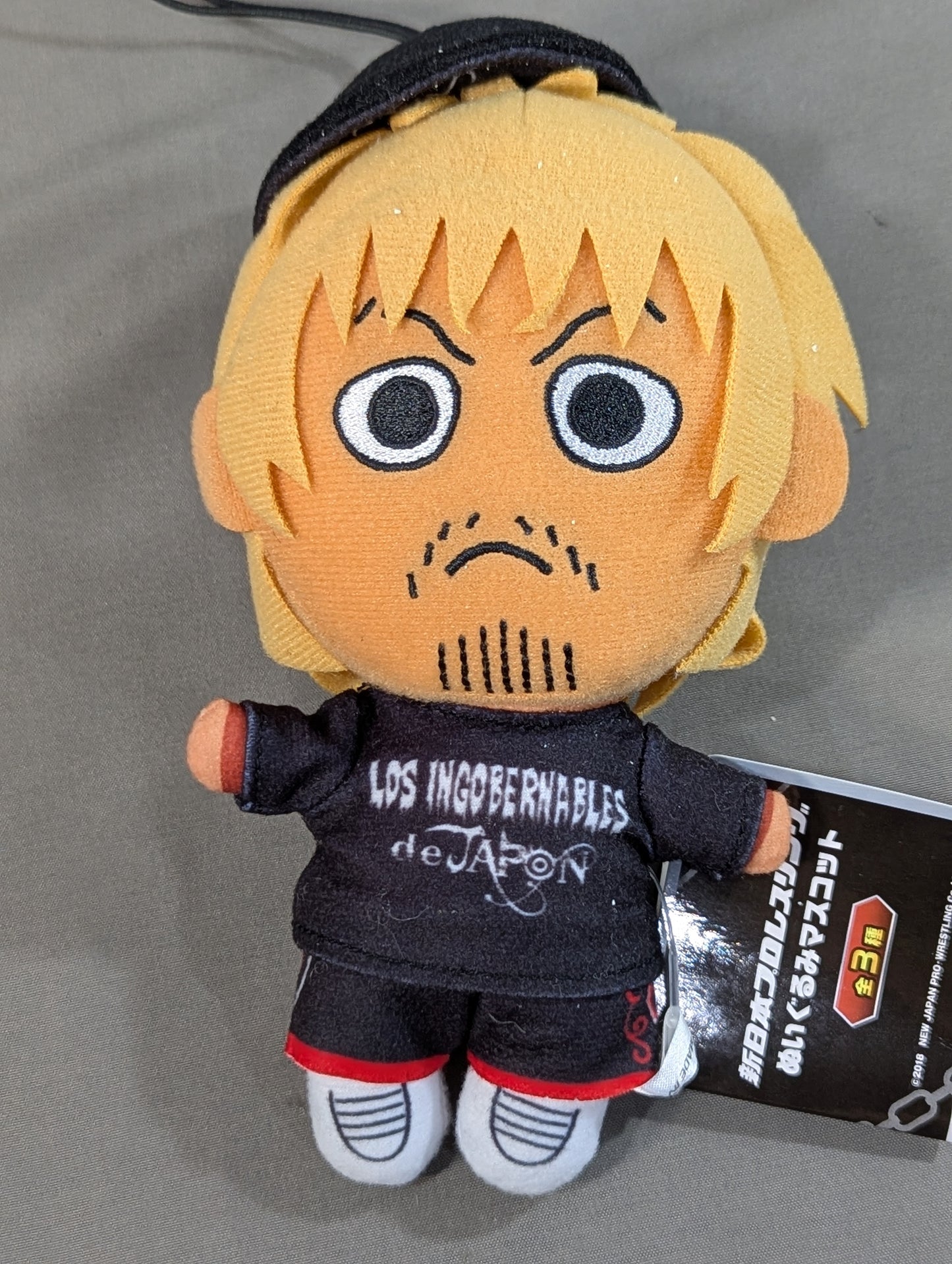 内藤哲也　新日本プロレス ぬいぐるみマスコット
