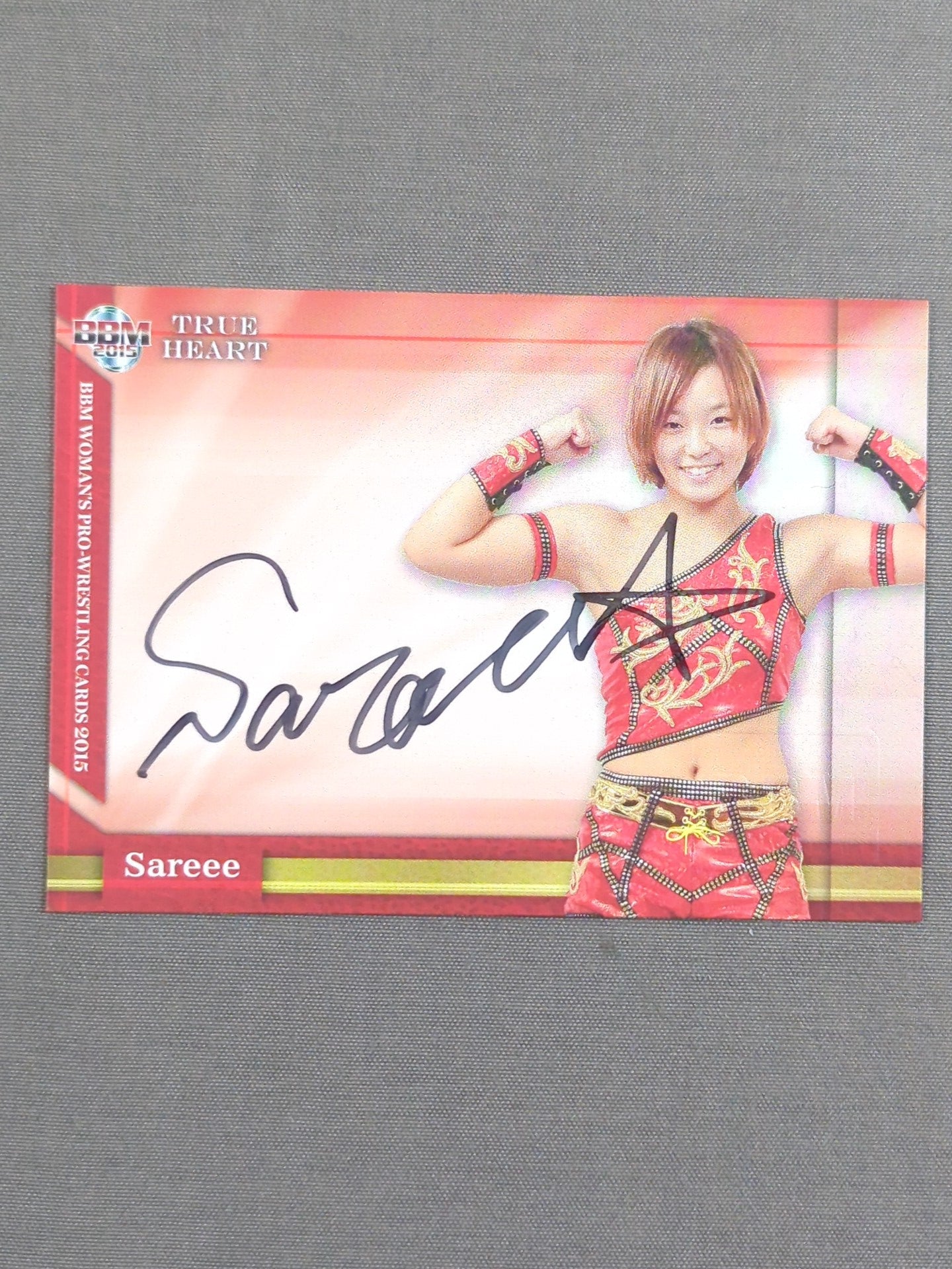 2015 BBM Sareee 公式サインカード