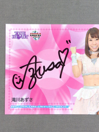 2017 BBM 滝川あずさ 公式サインカード