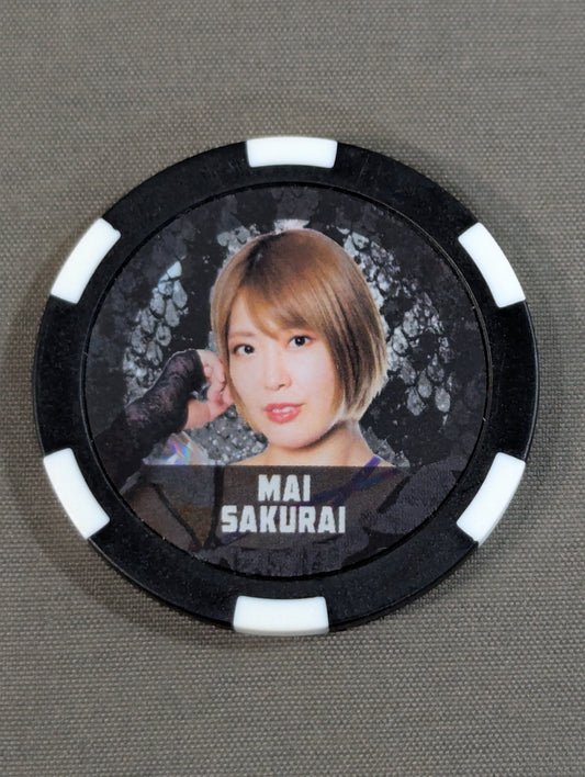 MAI SAKURAI Stardom Random Casino Coins