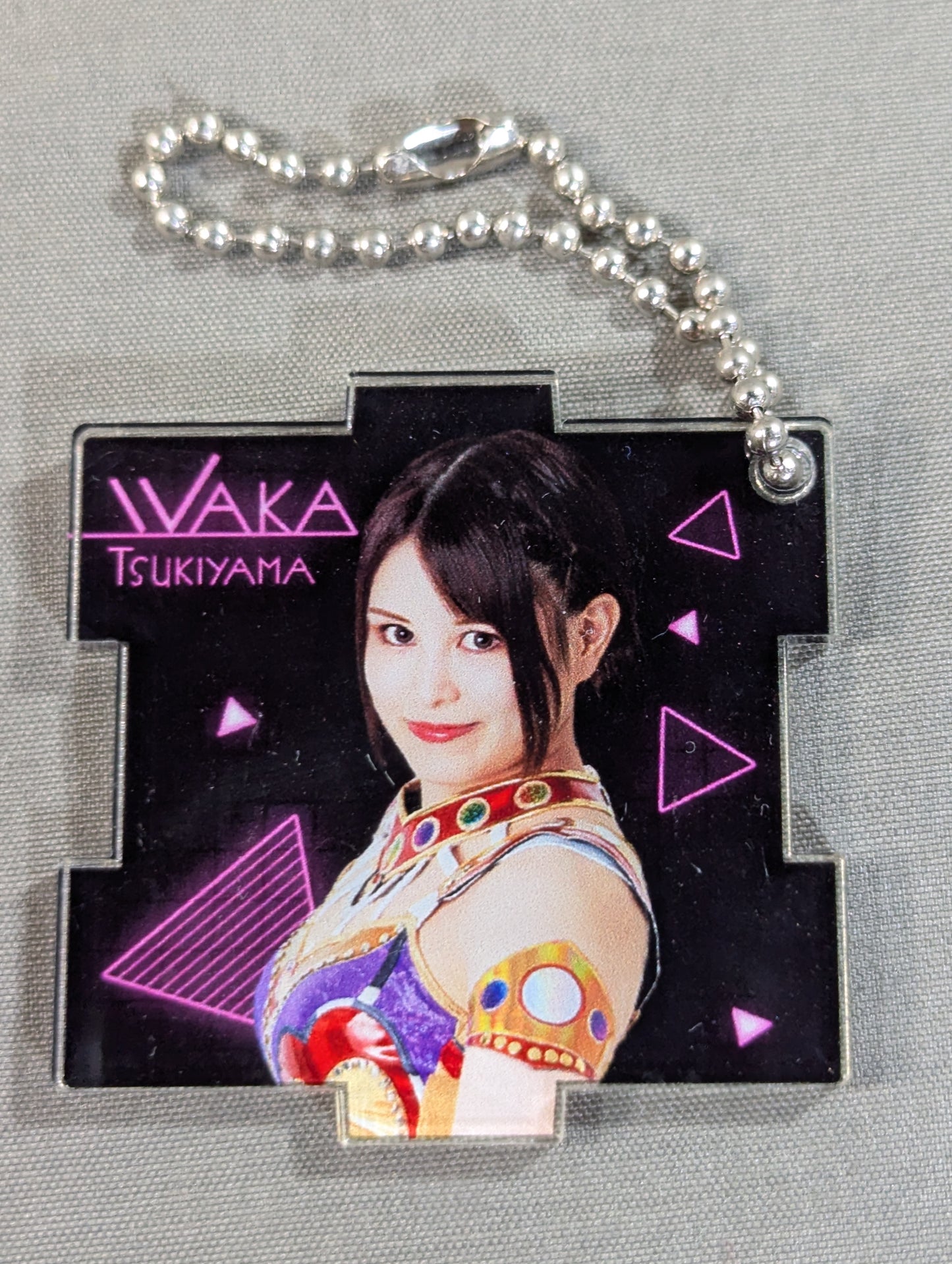 Waka Tsukiyama Stardom Random Puzzle Keychain