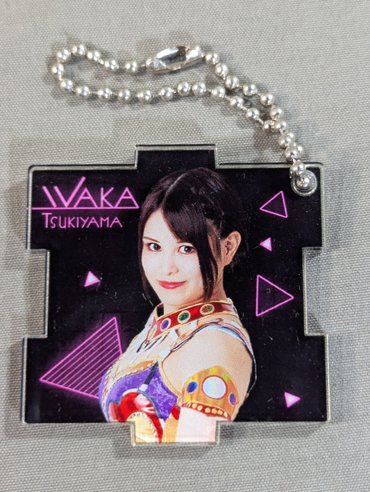 Waka Tsukiyama Stardom Random Puzzle Keychain