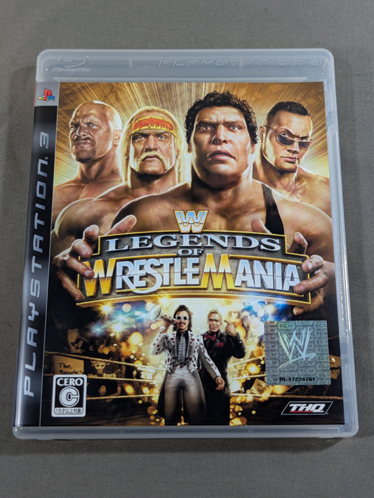 WWE LEGENDS OF WRESTLEMANIA