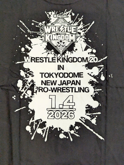 WRESTLE KINGDOM 20 大会記念Tシャツ