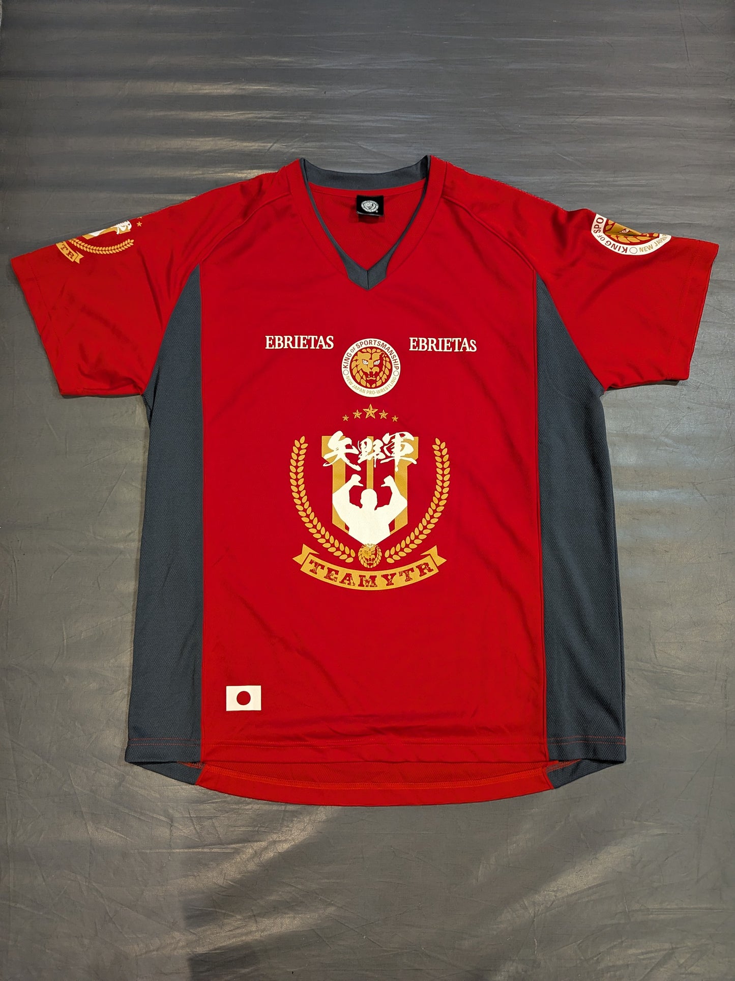 矢野軍一面対抗戦PART２「キング・オブ・スポーツマンシップ」応援サッカーTシャツ②