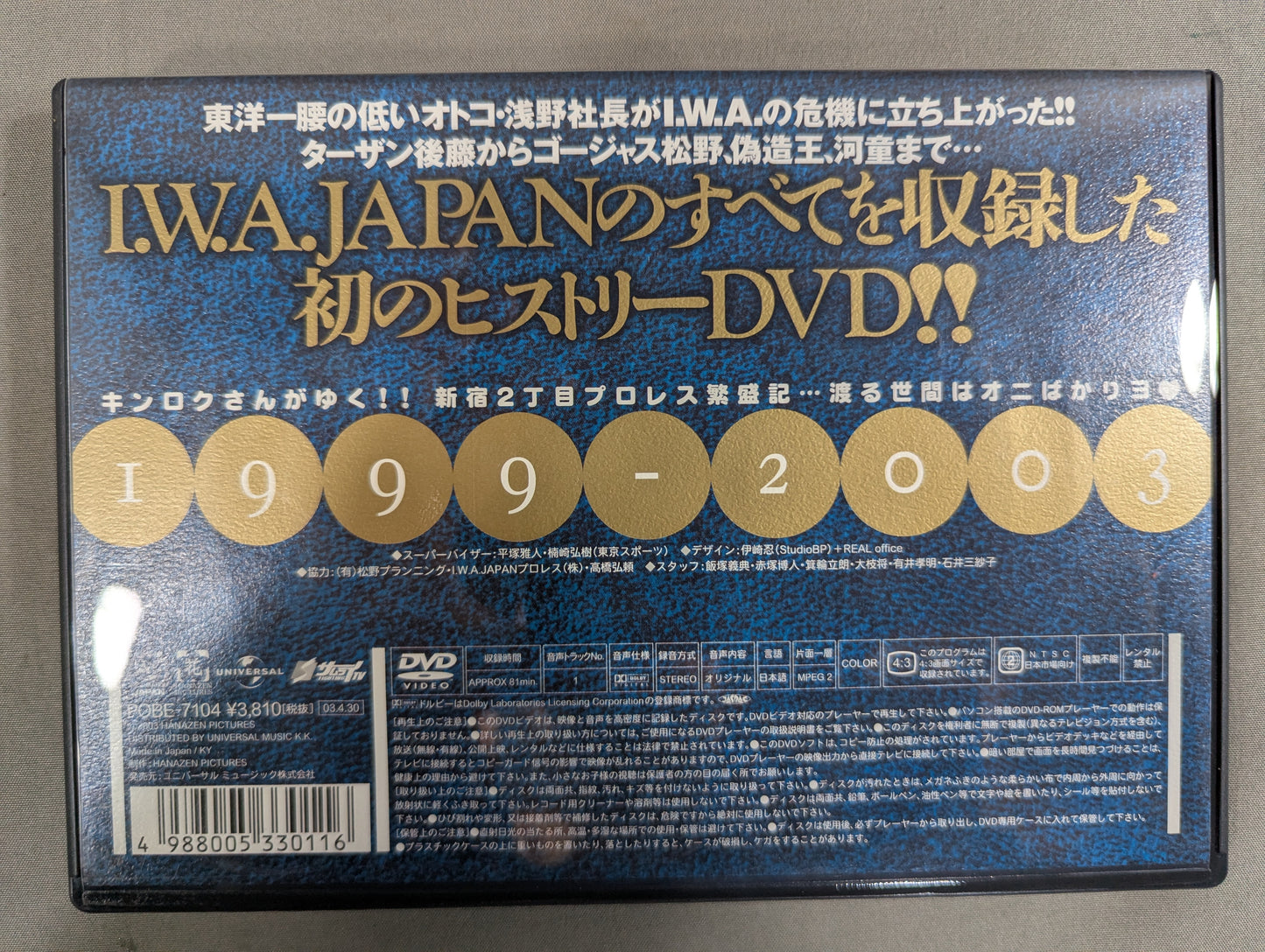 BEST SHOT I.W.A.! 1999-2003