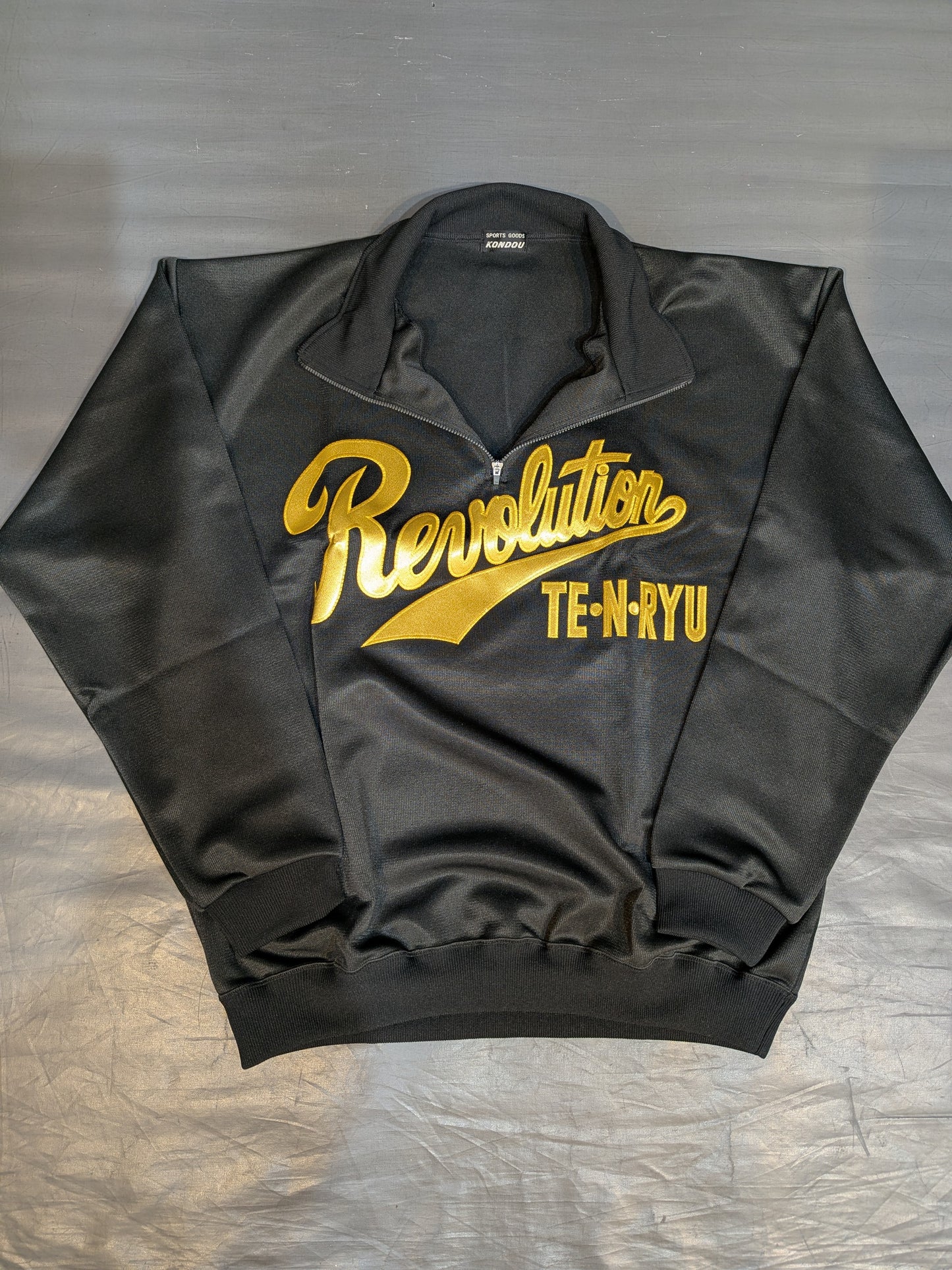 ★KONDOU-made ★ Tenryu Genichiro Pro Wrestling 35th Anniversary 'Revolution' Jacket (2)