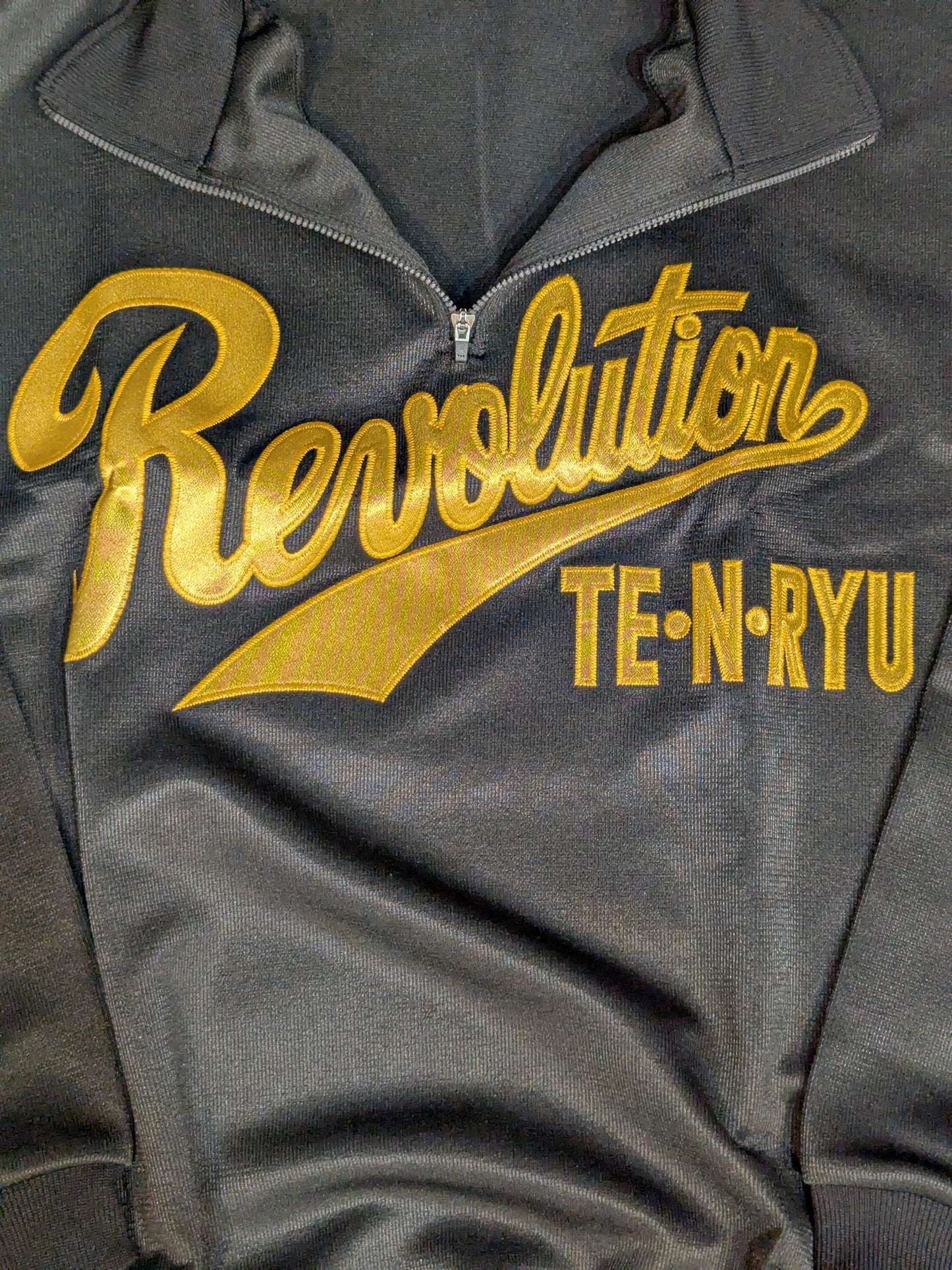 ★KONDOU-made ★ Tenryu Genichiro Pro Wrestling 35th Anniversary 'Revolution' Jacket (2)