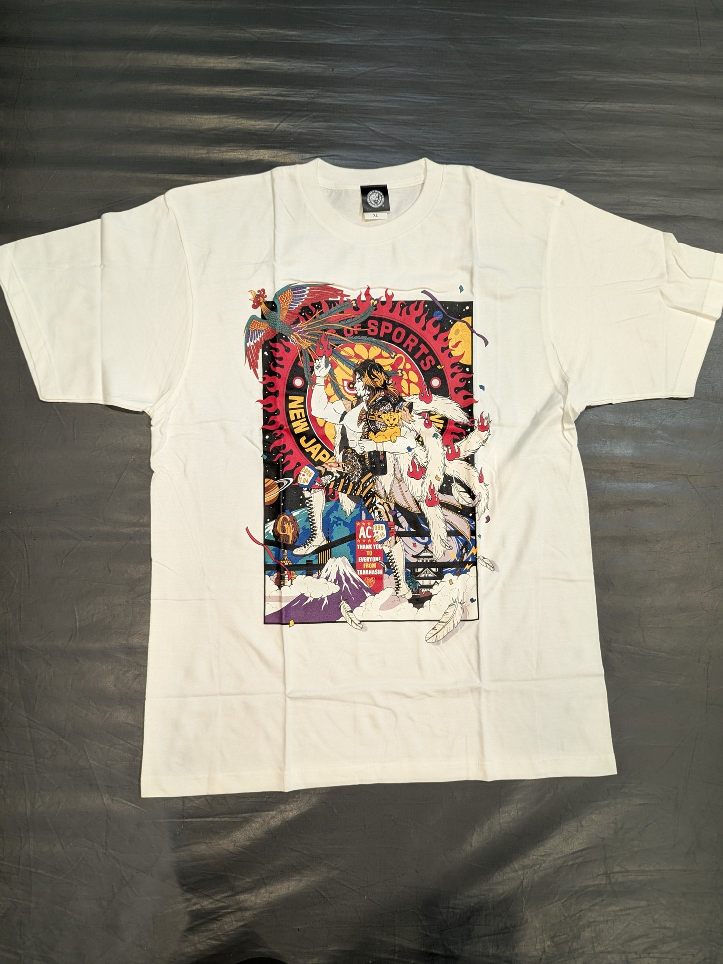 棚橋弘至×中村佑介「レッスルキングダム20」Tシャツ