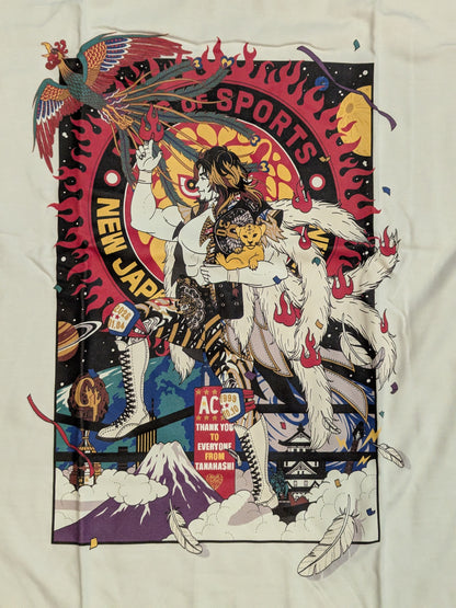 棚橋弘至×中村佑介「レッスルキングダム20」Tシャツ