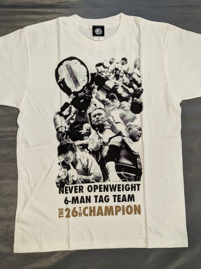 オカダ・カズチカ＆棚橋弘至＆石井智宏 「NEVER無差別級6人タッグ王者」Tシャツ②