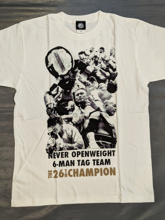 オカダ・カズチカ＆棚橋弘至＆石井智宏 「NEVER無差別級6人タッグ王者」Tシャツ②