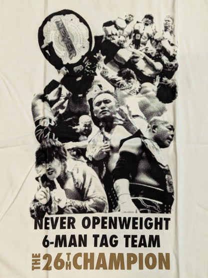 オカダ・カズチカ＆棚橋弘至＆石井智宏 「NEVER無差別級6人タッグ王者」Tシャツ②