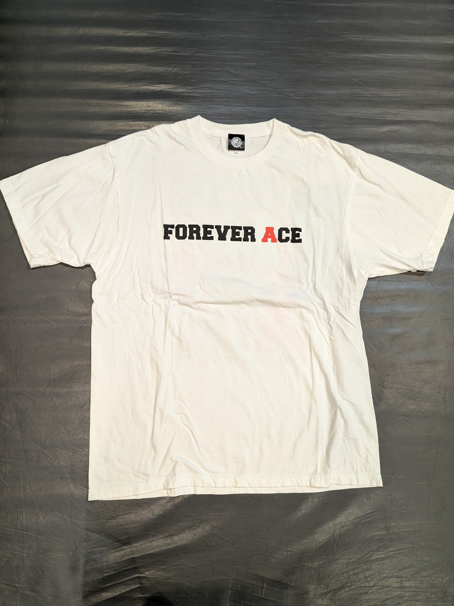 棚橋弘至「FOREVER ACE」Tシャツ①(ホワイト)