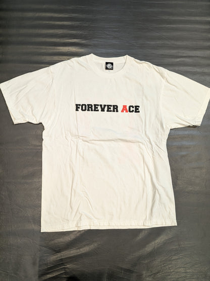棚橋弘至「FOREVER ACE」Tシャツ①(ホワイト)