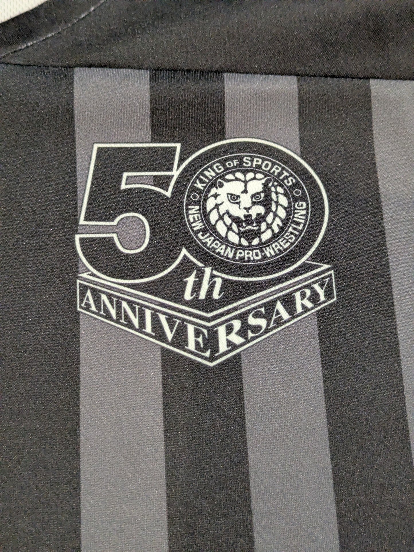 新日本プロレス50周年記念「SOUL SPORTS」レプリカレフェリーシャツ