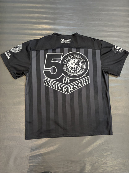 新日本プロレス50周年記念「SOUL SPORTS」レプリカレフェリーシャツ