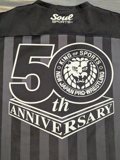 新日本プロレス50周年記念「SOUL SPORTS」レプリカレフェリーシャツ