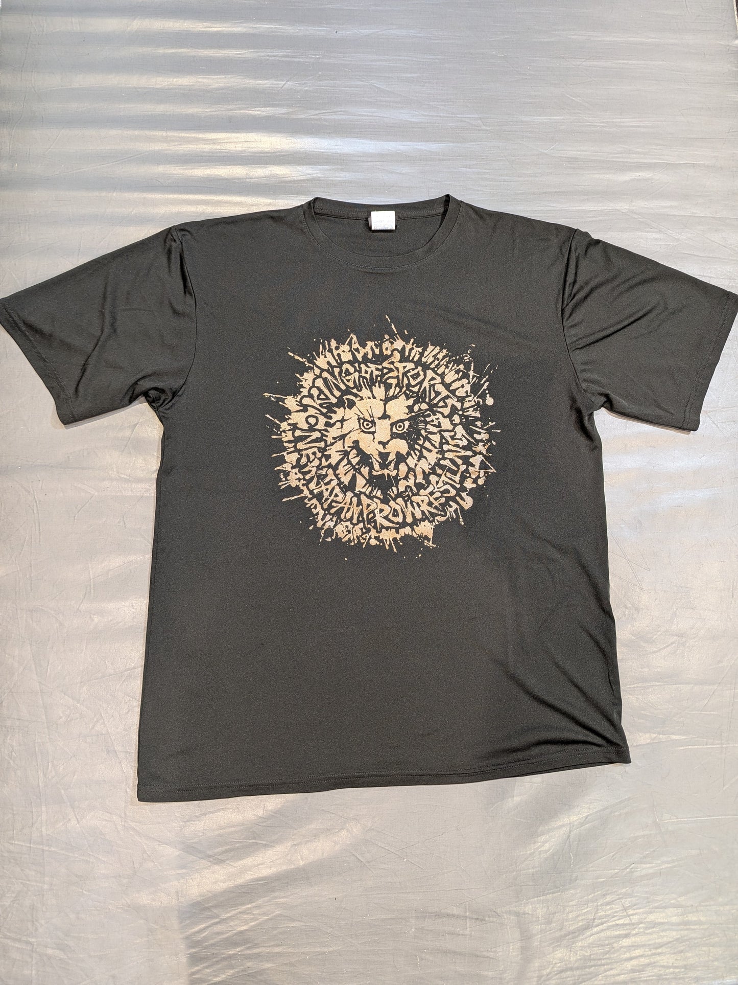 ライオンマーク ドライTシャツ(2026・ブラック×ゴールド)