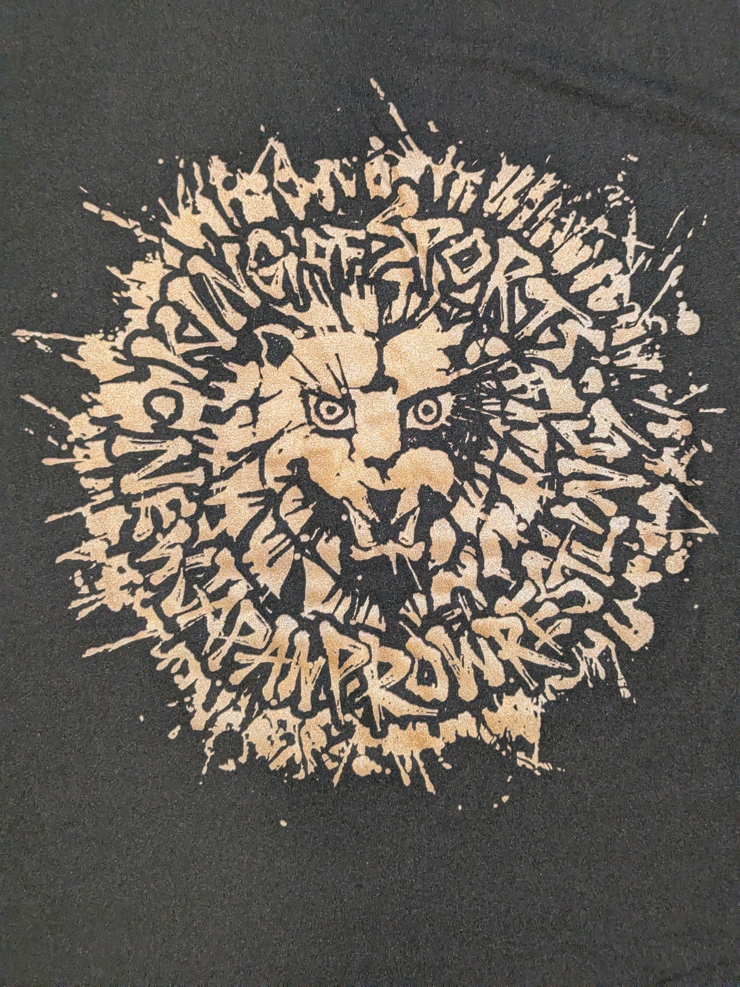 ライオンマーク ドライTシャツ(2026・ブラック×ゴールド)