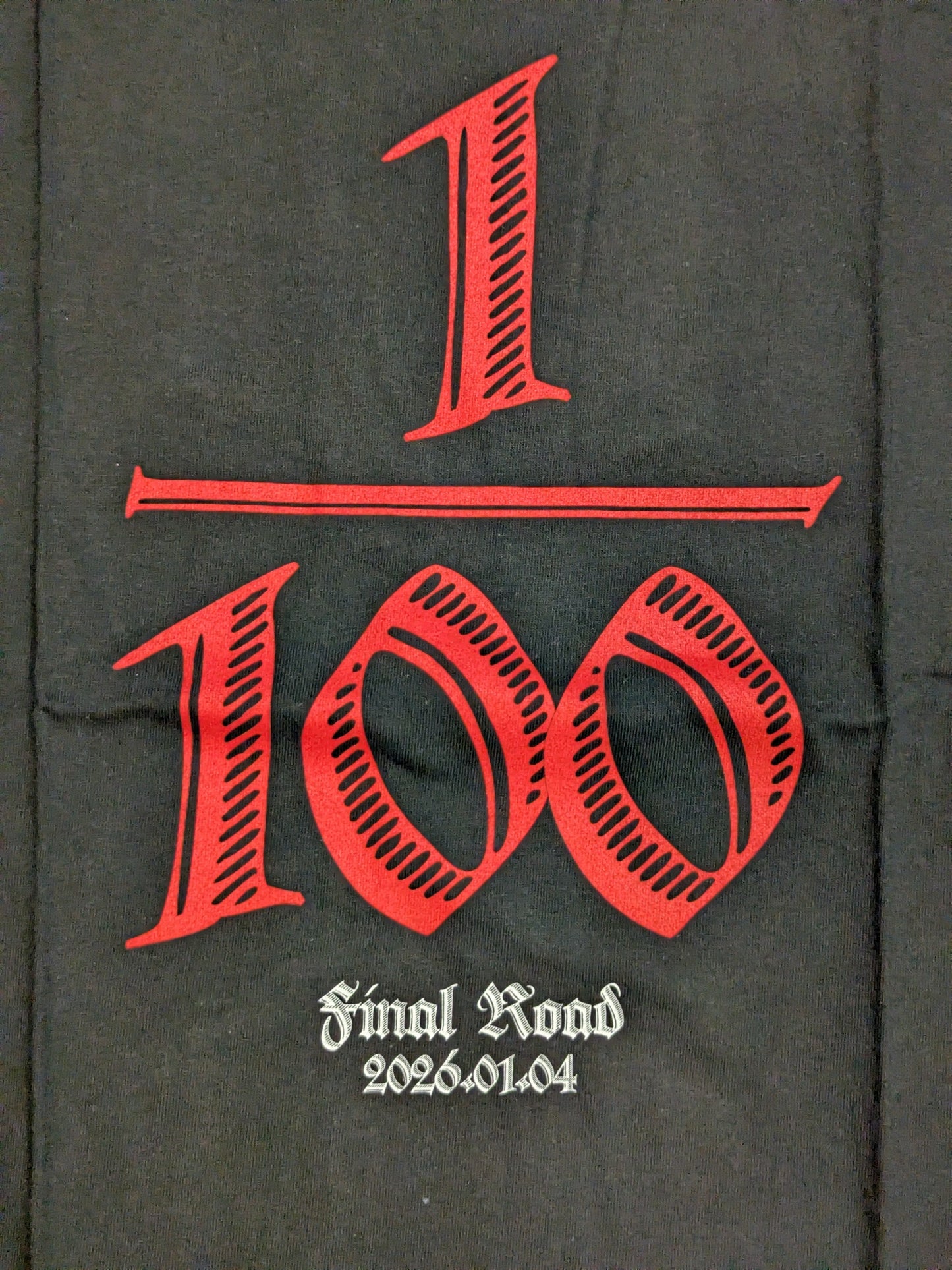 棚橋弘至「Final Road」引退記念Tシャツ③
